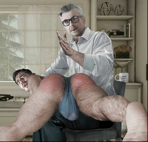 m m adult spanking - His First Time - MM Spanking Art by Franco - Jock Spank - Male Spanking